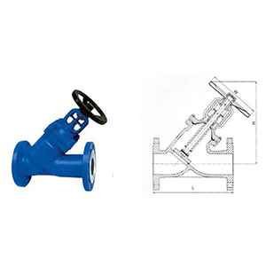 德标Y型波纹管截止阀